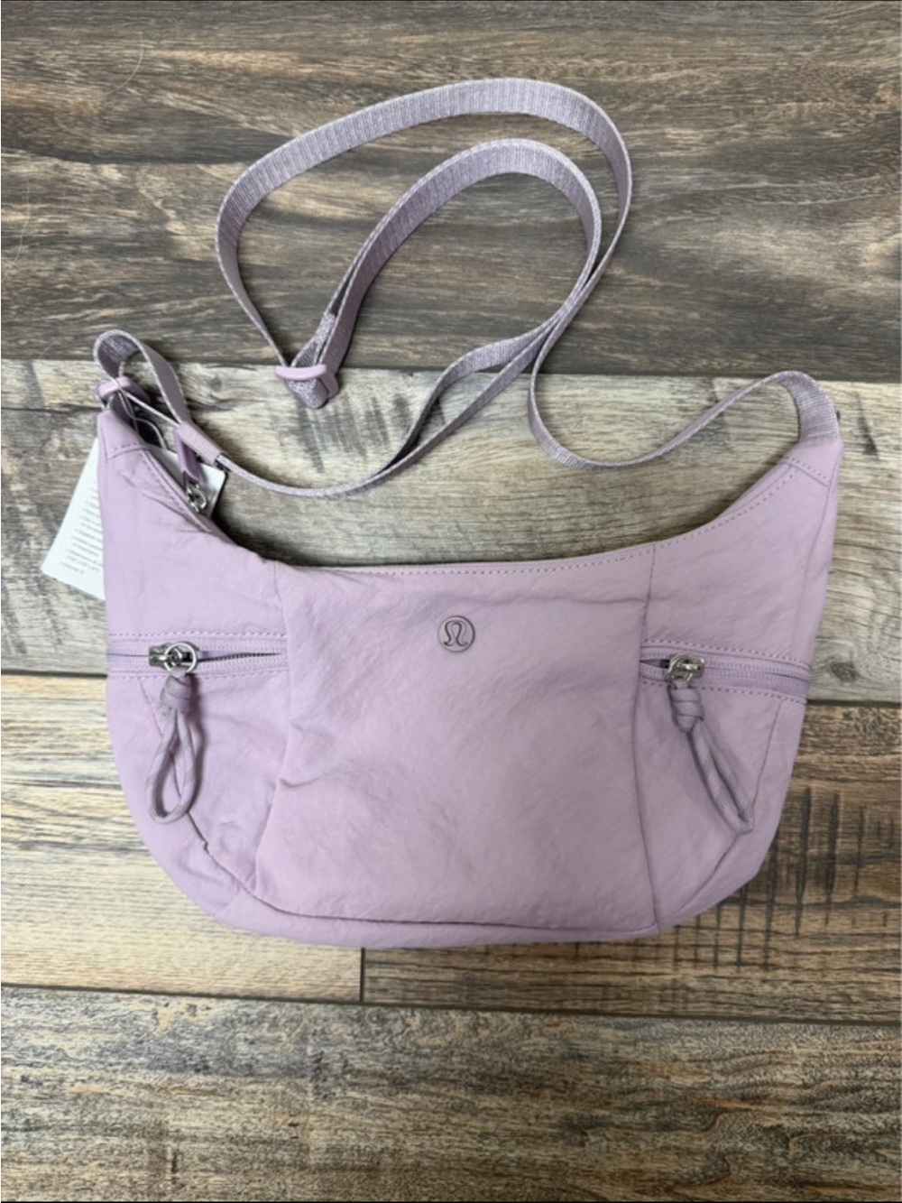 lululemon athletica Light Purple Crossbody Bag